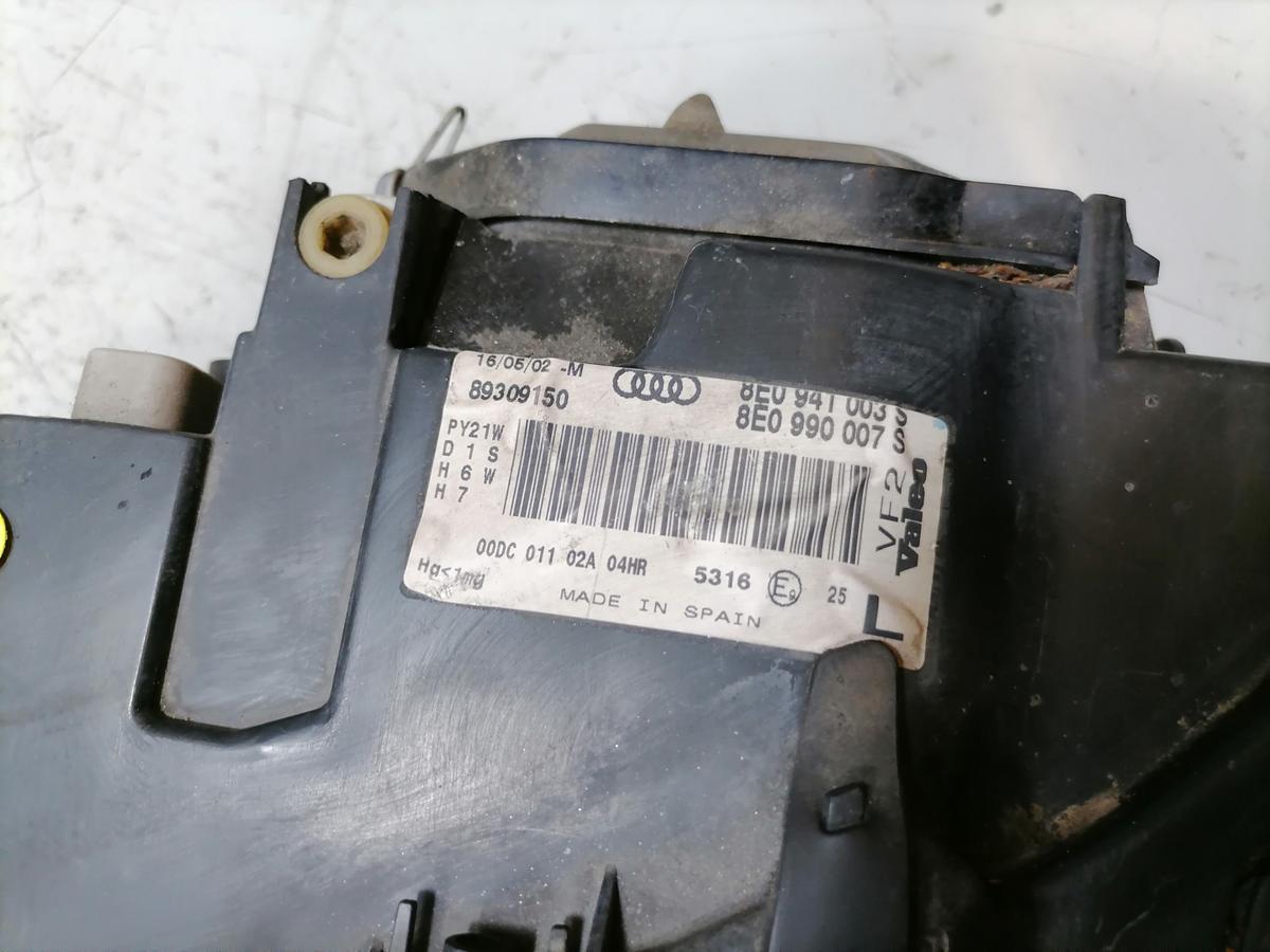 Audi A4 8E B6 original Xenonscheinwerfer vorn links Bj.2004